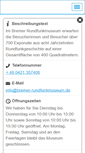 Mobile Screenshot of bremer-rundfunkmuseum.de